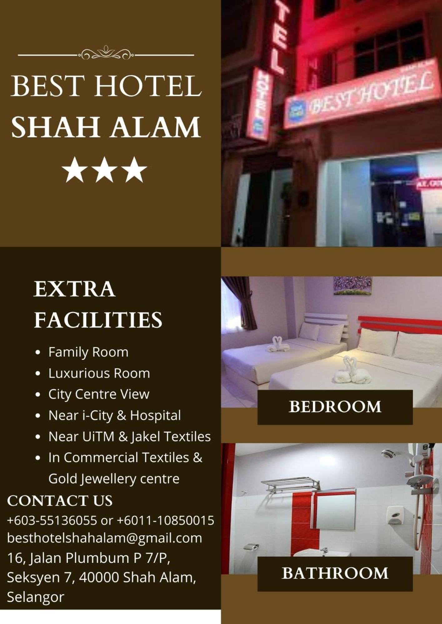 Best Hotel Shah Alam @ Uitm, I-City & Hospital Екстер'єр фото